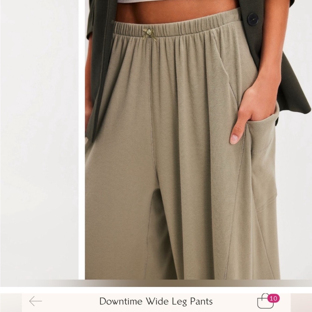 Free People intimidate downtime Wide Leg Pants.